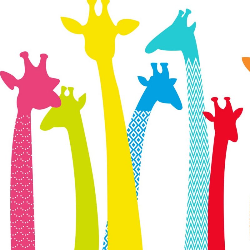 Giraffe's Roller Blind | Colourful Children's Blinds | Budget Blinds UK