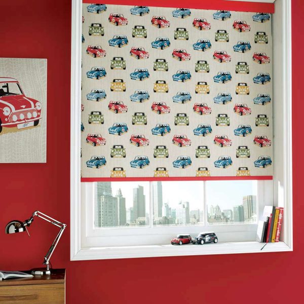 Mini Cooper Roller Blind