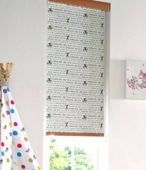 Squibbling Roller Blind