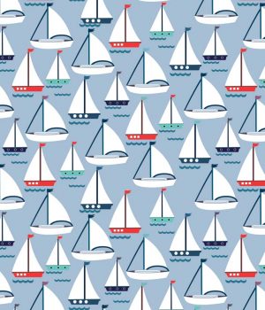 Boats Roller Blinds Pattern