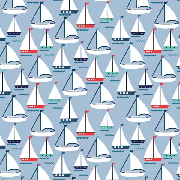 Boats Roller Blinds Pattern