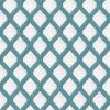 Criss Cross Teal Pattern Roman Blind