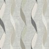 Ribbon Flint Pattern Roman Blind