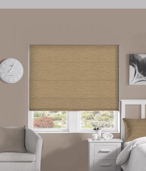 Taffeta-Latte-Roman-Blind