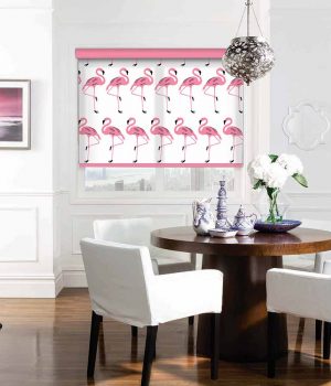 Flamingo-Rosy-Roller-Blind