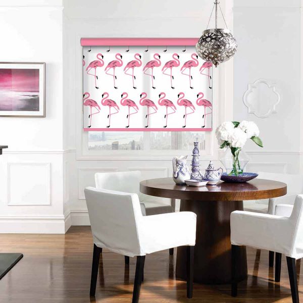 Flamingo-Rosy-Roller-Blind