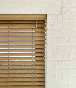 Oak Faux Wood Blinds