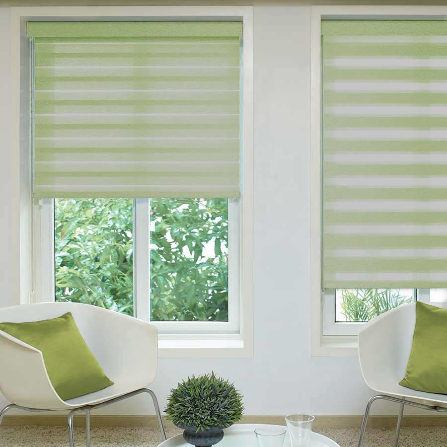 Reagan Lime Duplex Blind