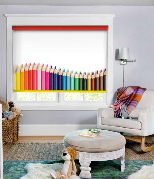 Pencils-Roller-Blind