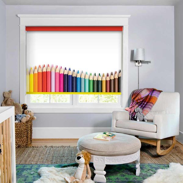 Pencils-Roller-Blind