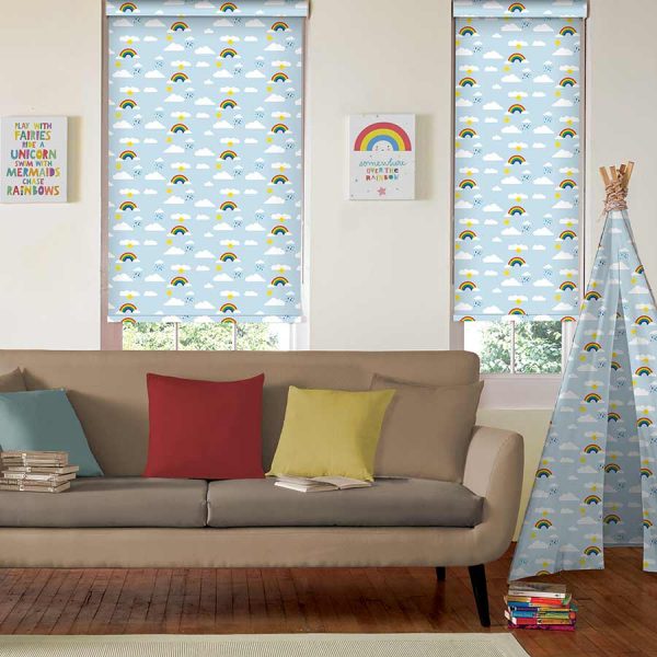 Rainbow-Sky-Blue-Roller-Blind