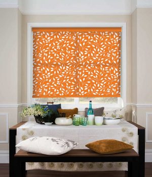 Rainsford-Orange-Roller-Blind