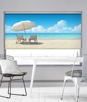 Beach Umbrella Roller Blind