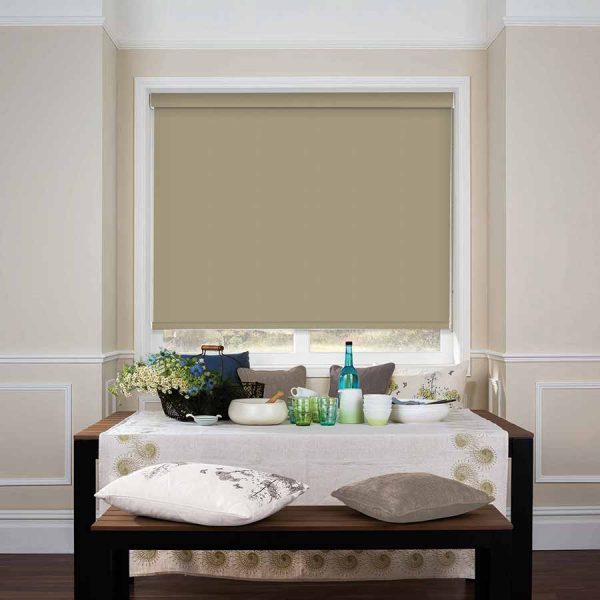 Jalyn Dark Beige Roller Blind