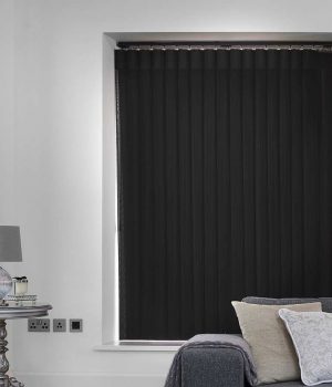 Stripe Black Allusion Blind