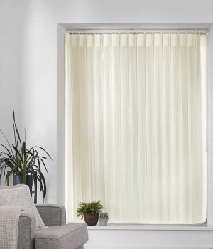 Stripe Cream Allusion Blind