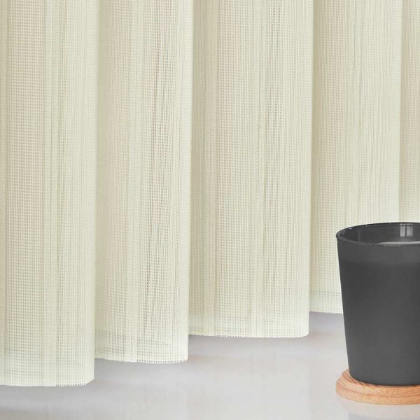 Stripe Cream Allusion Blind