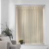 Stripe Dark Cream Allusion Blind