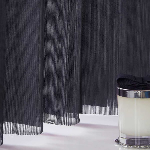 Stripe Graphite Allusion Blind