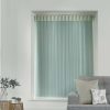 Stripe Mint Allusion Blind