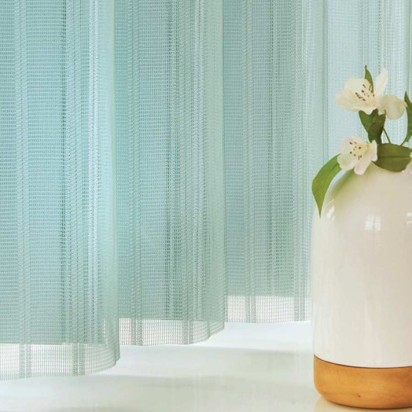 Stripe Mint Allusion Blind