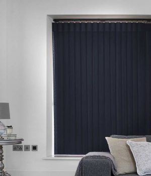 Stripe Navy Allusion Blind