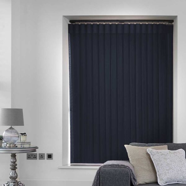 Stripe Navy Allusion Blind