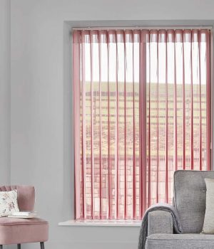 Stripe Pink Allusion Blind