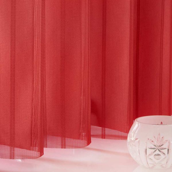 Stripe Red Allusion Blind