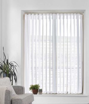 Stripe White Allusion Blind