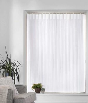 Stripe White Allusion Blind