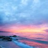 Sunset over The Ocean Photo Roller Blind