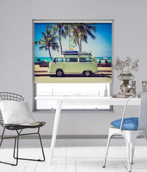 Campervan Beach Roller Blind