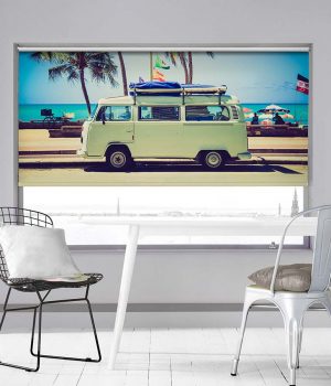 Campervan Beach Roller Blind