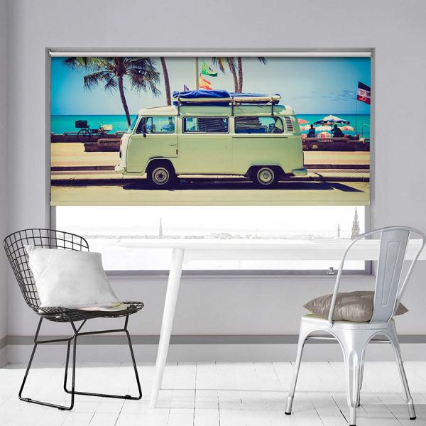 Campervan Beach Roller Blind