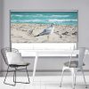 Western Gull on Beach Photo Roller Blind