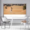 Deer in desert Roller Blind