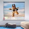 The Giraffe Head Photo Roller Blind