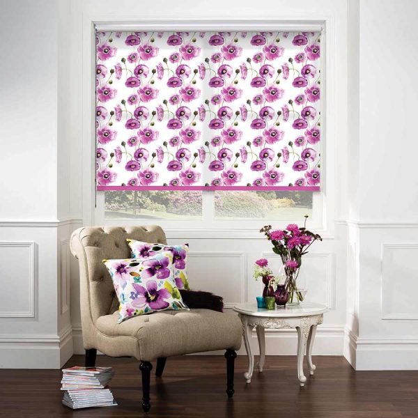 Wild-Roses-Roller-Blind