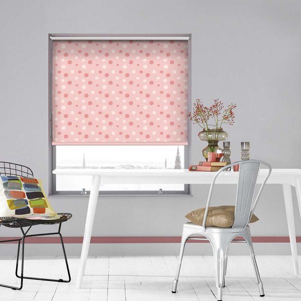 Polka-Pastel-Roller-Blind