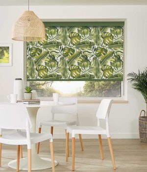 Tropical-Leaves-Roller-Blind