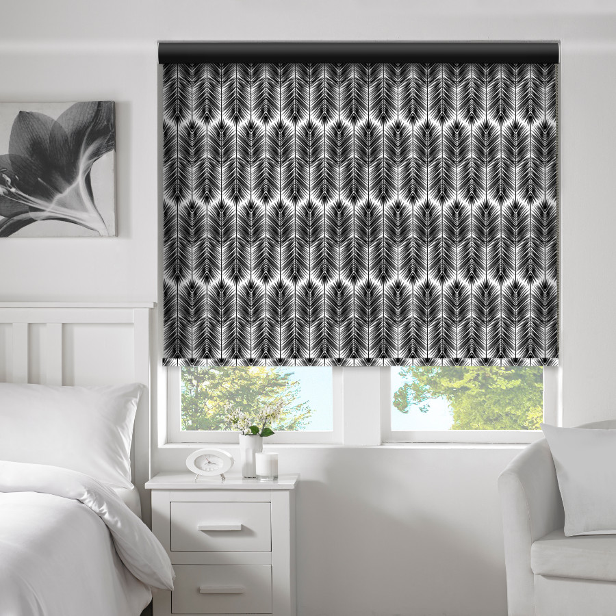 Tropical Roller Blind