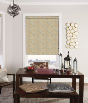 Verdure mustard Roller Blinds