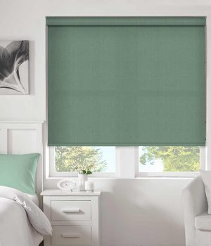 Aurora-Green-Roller-Blinds