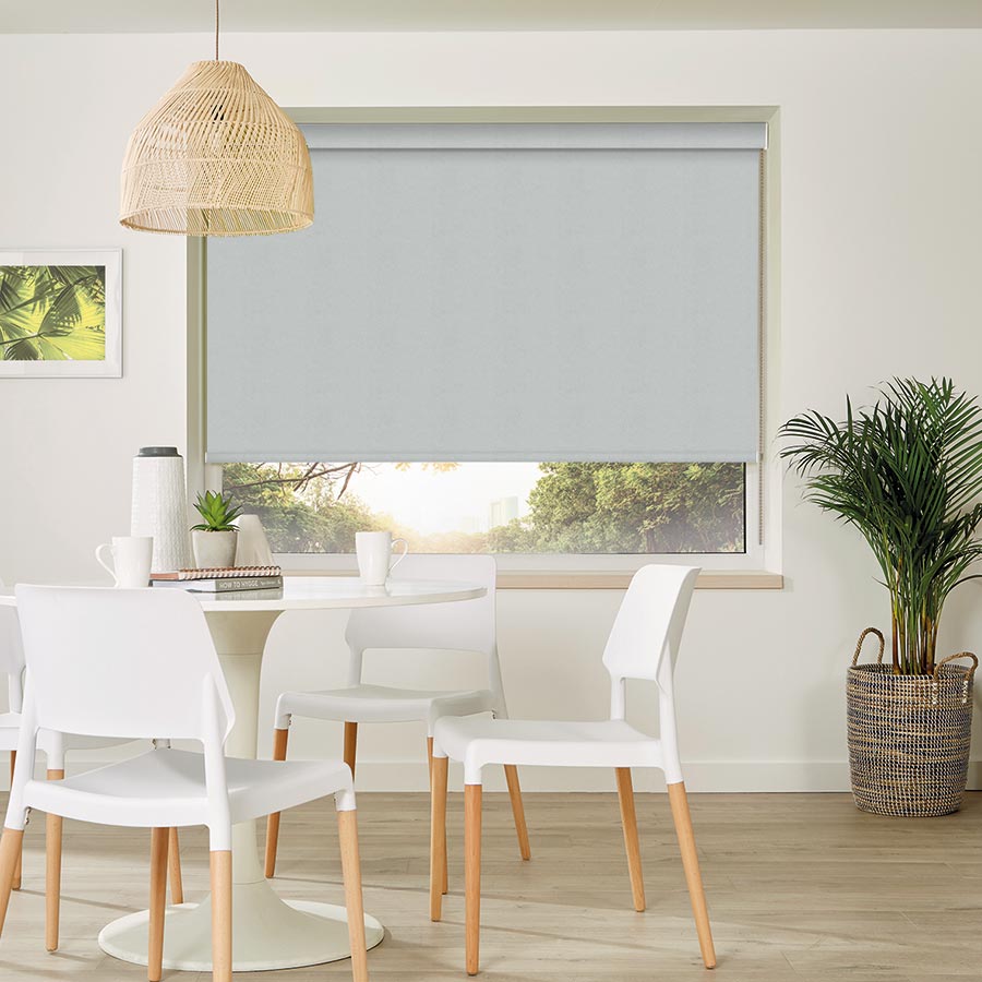 Banlight Grey Roller Blind BudgetBlinds