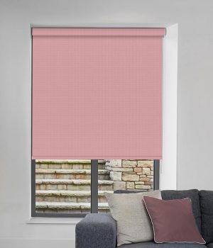 Carlton Pink Roller Blind