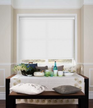Regency White Roller Blind